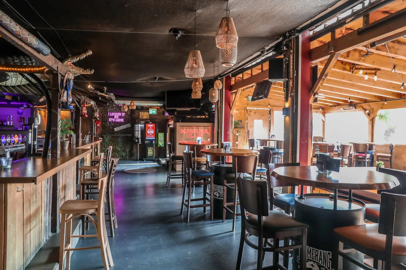 Dancefloor der Bar